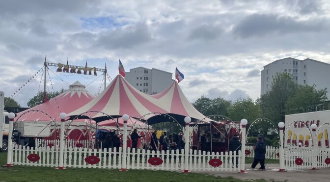 Kinderzirkus Zaretti bei uns an der Schule